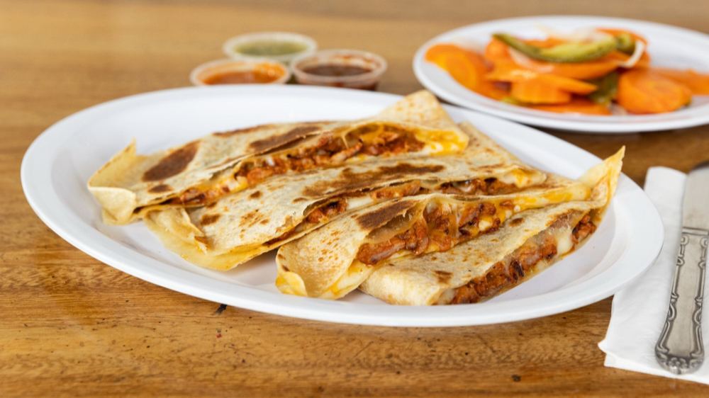 Adobada Quesadilla at El Pueblo Mexican Food