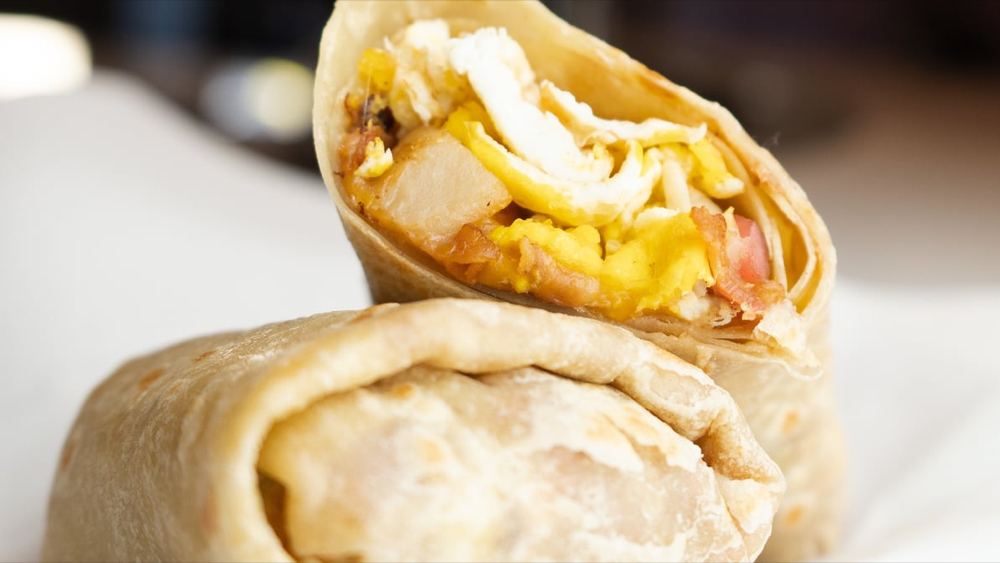 Breakfast Burrito at El Pueblo Mexican Food