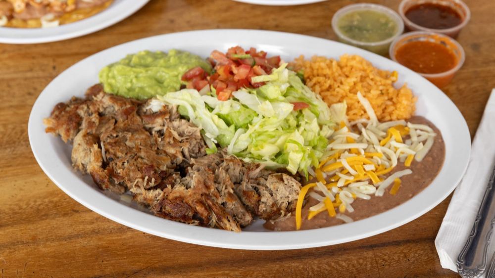 Carnitas Plate at El Pueblo Mexican Food