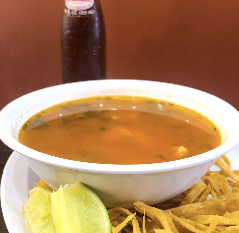 Chicken Tortilla Soup at El Pueblo Mexican Food