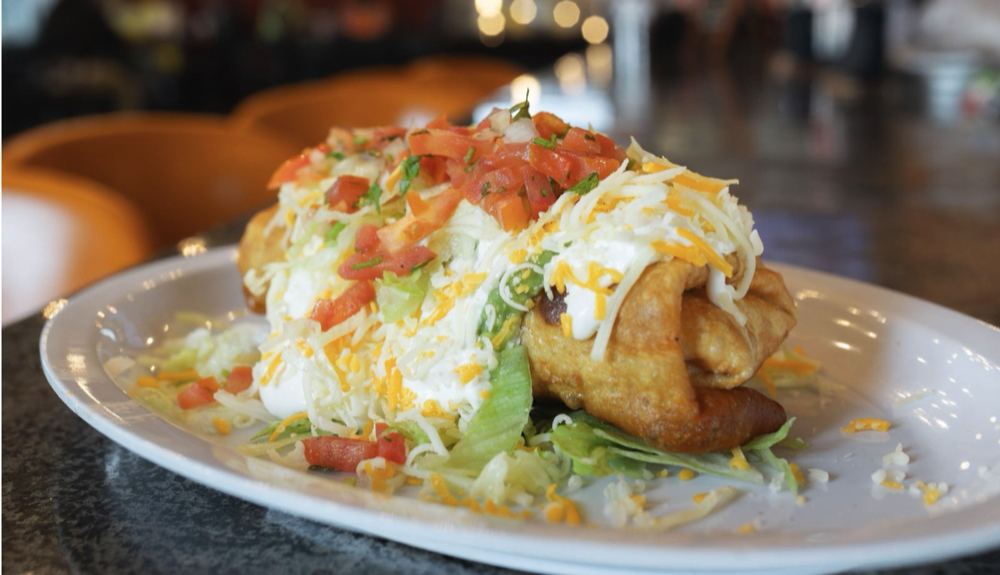 Chimichanga at El Pueblo Mexican Food