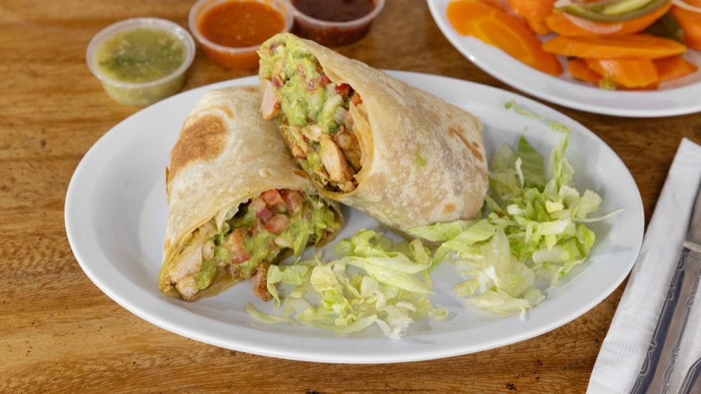 Pollo Asado Burrito at El Pueblo Mexican Food